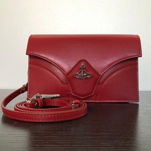 Vivienne Westwood Rosie Mini Crossbody - Red